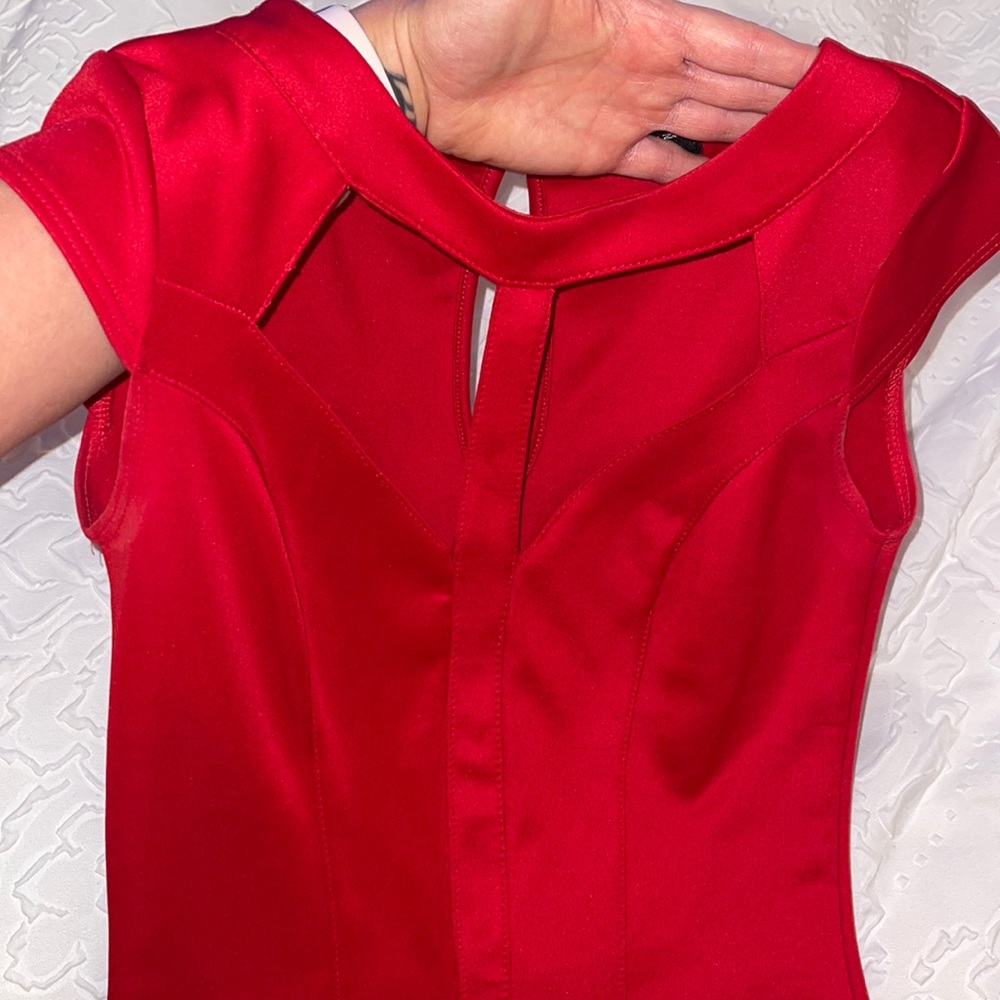 Red Bodysuit - Picture 3 of 4